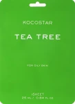 Kocostar Маска для проблемної шкіри проти висипів, з чайним деревом Tea Tree Mask