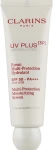 Clarins Увлажняющий защитный флюид-экран для лица UV Plus [5P] Anti-Pollution SPF 50 - фото N3