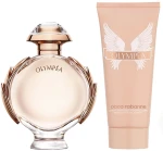 Парфюмированный набор женский - Paco Rabanne Olympea, edp/50ml + b/lot/75ml - фото N3