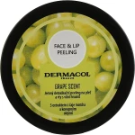 Dermacol Скраб для обличчя й губ "Виноград" Face & Lip Peeling Grape Scent Peeling