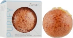 Alma K. Губка для душа с мылом Soap Infused Bath Sponge - фото N2