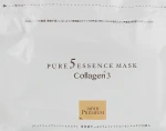 Japan Gals Маска для лица с тремя видами коллагена и натуральными экстрактами Pure5 Essens Premium Mask - фото N3