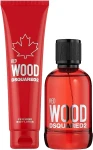 Dsquared2 Red Wood Pour Femme Набір (edt/100ml + b/lot/150ml) - фото N2