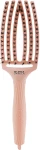 Olivia Garden Щітка для волосся вигнута продувна, персик Fingerbrush Bloom Peach