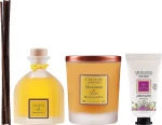 Collines de Provence Набор Mandarin & Yuzu (aroma/diffuser/100ml + candle/180g + h/cr/30ml) - фото N2