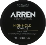 Arren Помадка для укладання волосся сильної фіксації, матова Men's Grooming Pomade High Hold