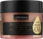 Lorvenn Маска для нормальных, сухих, окрашенных волос Argan Oil Beauty Masque
