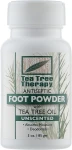 Tea Tree Therapy Порошок для ног дезодорирующий без запаха с маслом чайного дерева Unscented Foot Powder