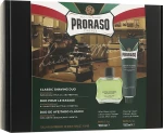 Proraso Набір для гоління з ментолом і евкаліптом Green Classic Shaving Duo (sh/cr/150ml + ash/lot/100ml)