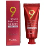 Несмываемый парфюмированный протеиновый бальзам для поврежденных волос - Masil 9 Protein Perfume Silk Balm Sweet Love, 20 мл - фото N2