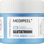 Увлажняющий крем для лица с глутатионом - Medi peel Glutathione Hyal Aqua Cream, 50 мл