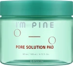 Очищающие пады с экстрактом сосны - G9Skin I'm Pine Pore Solution Pad, 60 шт