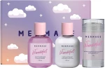 Mermade Wanderlust Парфюмированный набор по уходу за телом (shr/gel/100ml + b/lot/100ml + deo/75g)