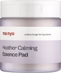 Manyo Заспокійливі диски з екстрактом вересу для обличчя Heather Calming Essence Pad