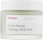 Manyo Успокаивающая глиняная маска с зелёным чаем Factory Green Energy Calming Mask Pack - фото N3