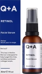 Сыворотка с ретинолом - Q+A Retinol Serum, 30 мл - фото N2