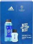 Adidas UEFA 9 Best Of The Best Набор (edt/50ml + sh/gel/250ml) - фото N2