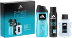 Adidas Ice Dive Набір (edt/100ml + spray/150ml + sh/gel/250ml)