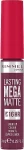 Lasting Mega Matte Liquid Lip Colour Рідка матова помада для губ - Rimmel Lasting Mega Matte Liquid Lip Colour, 700 - Be my Baby, 7.4 мл