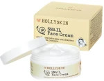 Hollyskin Смягчающий крем для лица с муцином улитки Snail Face Cream