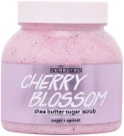 Hollyskin Сахарный скраб с маслом ши и перлитом Cherry Blossom