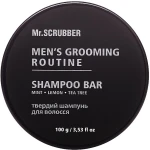 Mr.Scrubber Твердий шампунь для волосся Men’s Grooming Routine Shampoo Bar