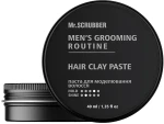 Mr.Scrubber Паста для моделювання волосся Men's Grooming Routine Hair Clay Paste