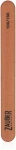 Zauber Пилка для ногтей деревянная 100/180, 03-012A, оранжевая