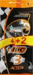 BIC Чоловічий станок "Action", 4+2 шт