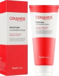 FarmStay Зволожувальна пінка для вмивання з церамідами Ceramide Moisture Cleansing Foam - фото N2