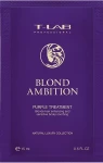 T-LAB Professional Кондиціонер для корекції кольору та живлення волосся Blond Ambition Purple Treatment (пробник)