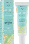 Unice Крем для шкіри навколо очей з алое вера Hydrating Aloe Vera Eye Cream - фото N2