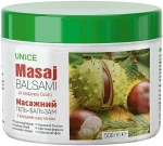 Unice Массажный гель-бальзам с конским каштаном и кофеином Horse Chestnut Balsam, 100ml