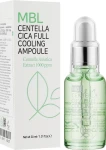 MBL Ампула-сироватка відновлювальна з центелою для обличчя Centella Cica Full Cooling Ampoule - фото N2