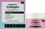 Farmona Питательный крем с гиалуроновой кислотой и коллагеном Dermiss Powerful Collagen + Hyaluronic - фото N2