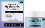Farmona Укрепляюще-увлажняющий крем с гиалуроновой кислотой и ретинолом Dermiss Powerful Hyaluronic + Pro-Retinol - фото N2