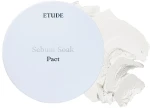 Etude House Sebum Soak Pact Матувальна компактна пудра для обличчя