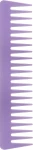 Eurostil Гребінець для волосся модельний, 00427, фіолетовий