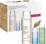 Clarins Набор Essenziali Detersione Delicata (cl/milk/200ml + rem/30ml + f/lot/50ml)