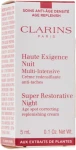 Clarins Восстанавливающий ночной крем для любого типа кожи Super Restorative Night All Skin Types (мини) - фото N3