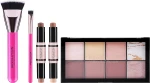 Makeup Revolution All About The Contour Gift Set Набор, 5 продуктов - фото N2
