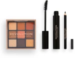 Makeup Revolution Into The Bronze Eye Set Gift Set Набор, 3 продукта - фото N3