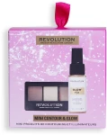 Makeup Revolution Mini Contour & Glow Gift Set Набор, 2 продукта