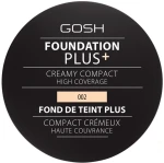 Gosh Copenhagen Foundation Plus+ Creamy Compact High Coverage Компактный тональный крем