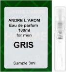 Andre L'arom Andre L`Arom Eau De Parfum "Gris" Парфюмированная вода (пробник)