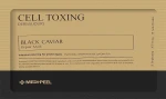 Восстанавливающая тканевая маска для лица с экстрактом черной икры - Medi peel Cell Toxing Black Caviar Dermajours Repair Mask, 30 мл, 5 шт - фото N3