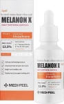 Відбілювальна антивікова сироватка для обличчя - Medi peel Melanon X Ampoule Light, 30 мл - фото N2