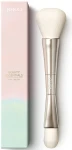 Kiko Milano Універсальний пензлик 4 в 1 для обличчя та очей Beauty Essentials 4-In-1 Brush