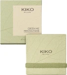 Kiko Milano Green Me Perfecting Powder Прозрачная пудра для лица