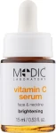 Pierre Rene Сироватка для обличчя й шиї з вітаміном С Medic Laboratorium Vitamin C Brightening Serum for Face and Neck - фото N3